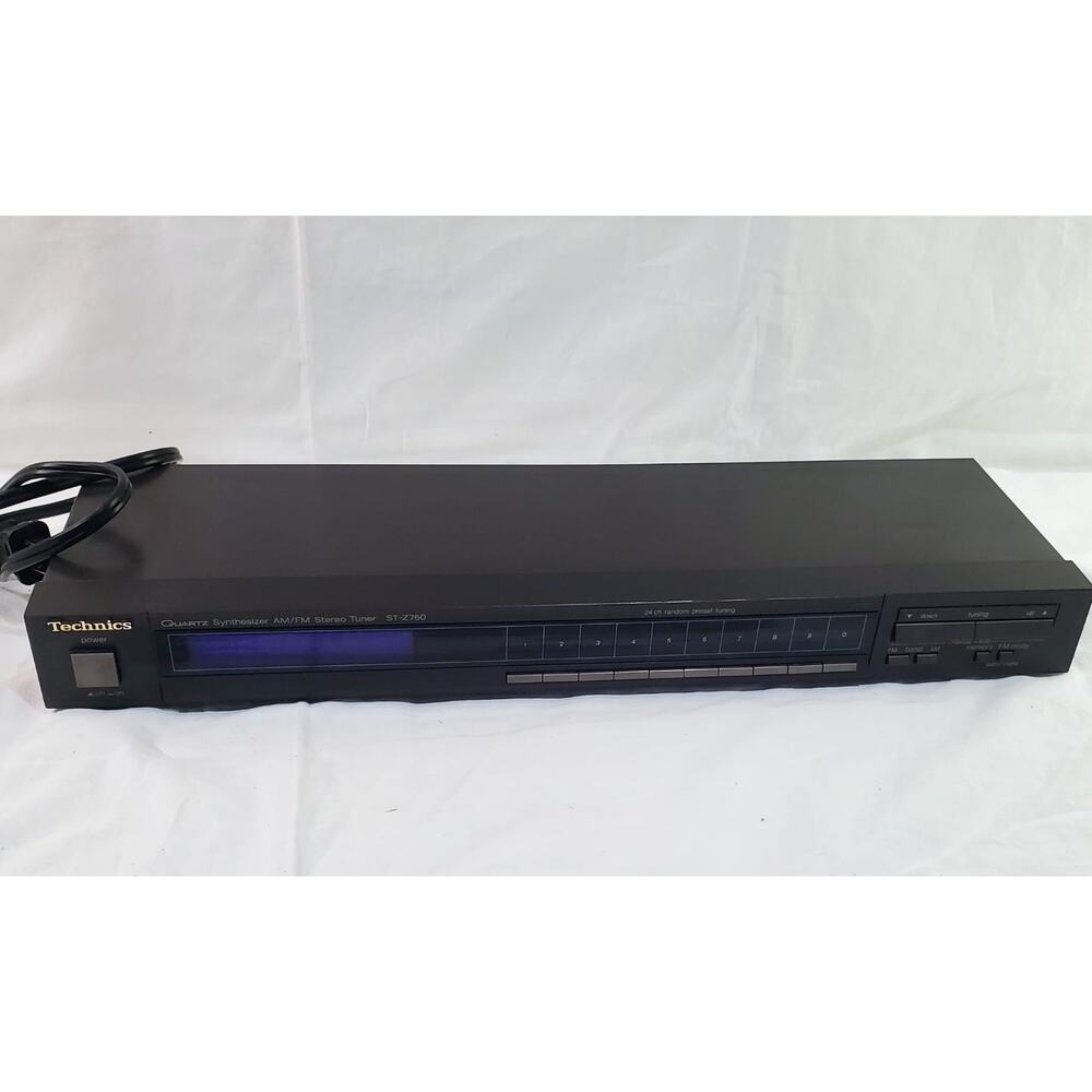 Technics ST-Z760 Quartz Synthesizer Stereo FM AM Tuner - Tested & Working